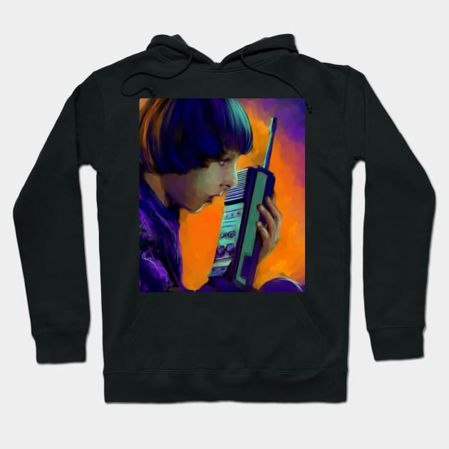 Finn Wolfhard Hoodie by Marounkai